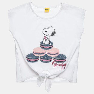 Top Snoopy with front tie (6-14 years)