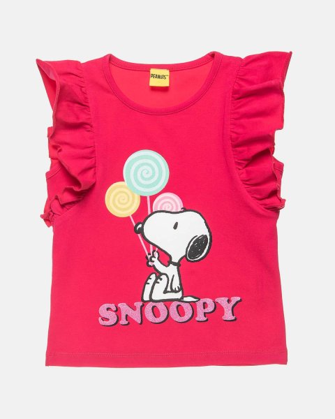 Top Snoopy with glitter print (12 months-5 years)