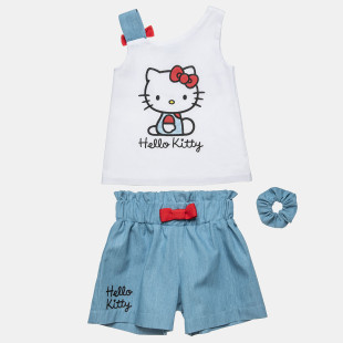 Set Hello Kitty with glitter details print (12 months-5 years)