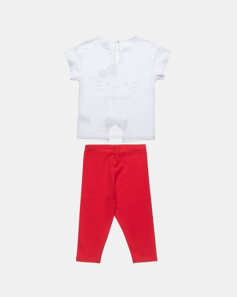 Set Hello Kitty with embossed print (12 months-5 years)