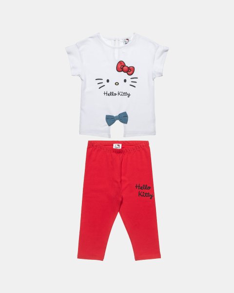 Set Hello Kitty with embossed print (12 months-5 years)