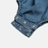 Babygrow denim with embroidery (1-12 months)