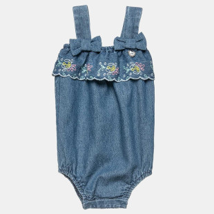 Babygrow denim with embroidery (1-12 months)