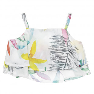Floral blouse (6-14 years)