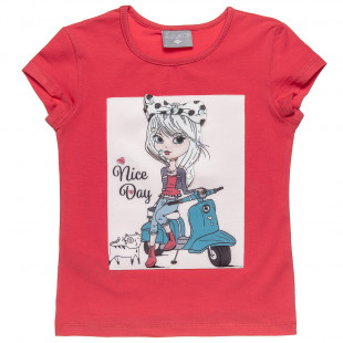 Blouse with patch (6-14 years)