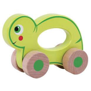 Wooden turtle push along Jumini (12+ months)