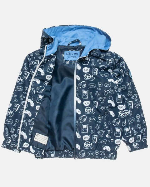   Lightweight jacket with video games pattern (6 months-5 years)