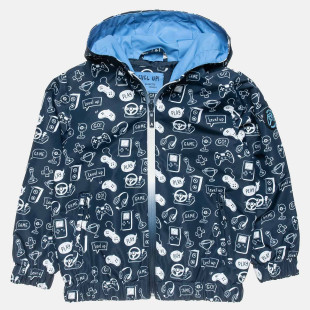   Lightweight jacket with video games pattern (6 months-5 years)
