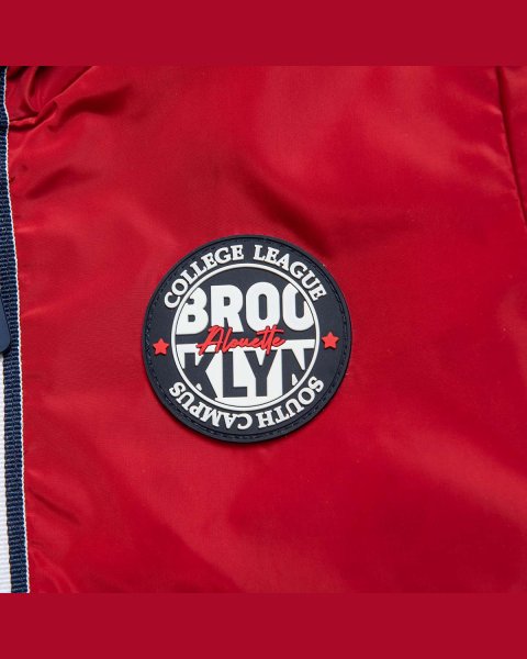 Jacket with patch and embossed print (9 months-5 years)
