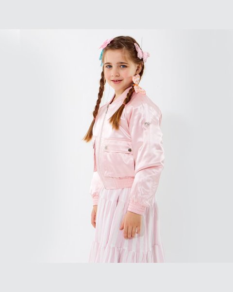 Jacket with shiny look (6-14 years)