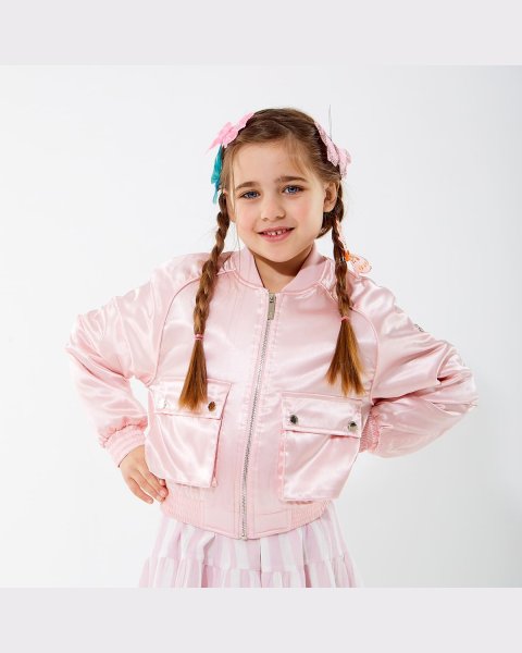 Jacket with shiny look (6-14 years)