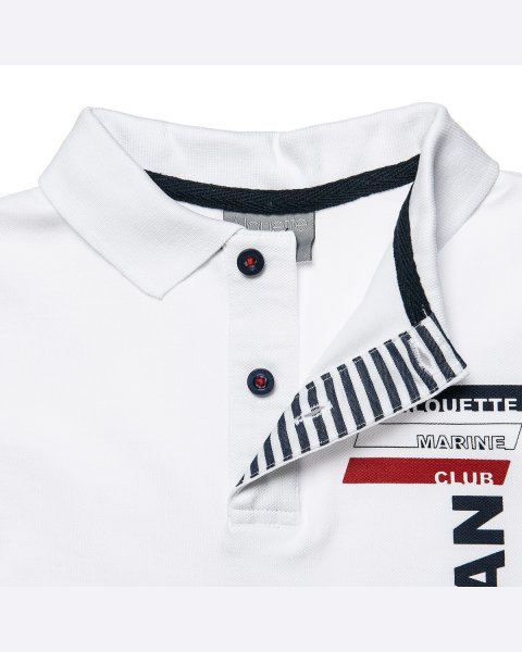 Blouse polo with print (12 months-5 years)