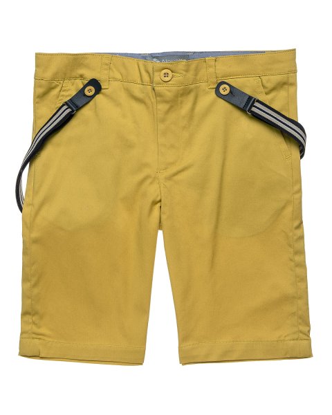 Bermuda with detachable braces (12 months-5 years)