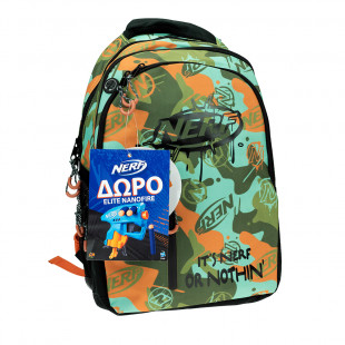 Backpack Nerf + Gift Elite 2.0 Ace SD 1
