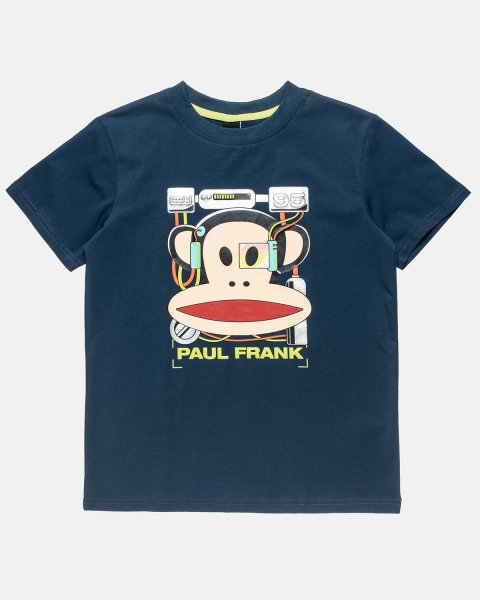 Μπλούζα Paul Frank με ανάγλυφες λεπτομέρειες (6-14 ετών)