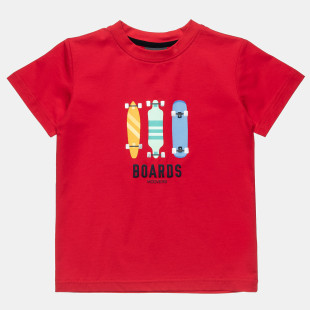 T-Shirt Moovers with embossed and shiny details (12 months-5 years)