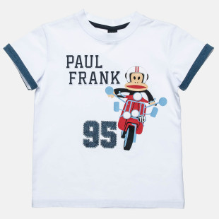 Μπλούζα Paul Frank ανάγλυφα φουσκωτά γράμματα (12 μηνών-5 ετών)