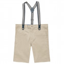 Bermouda with detachable braces (12 months-5 years)
