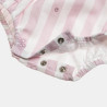 Babygrow with ruffles and embroidery (1-12 months)