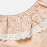 Dress with cutwork embroidery (6-16 years)