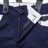 Σετ μπλούζα ριγέ και παντελόνι με αποσπώμενες τιράντες (3 μηνών-3 ετών)