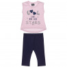Set Five Star blouse with leggings (!2 months-5 years)