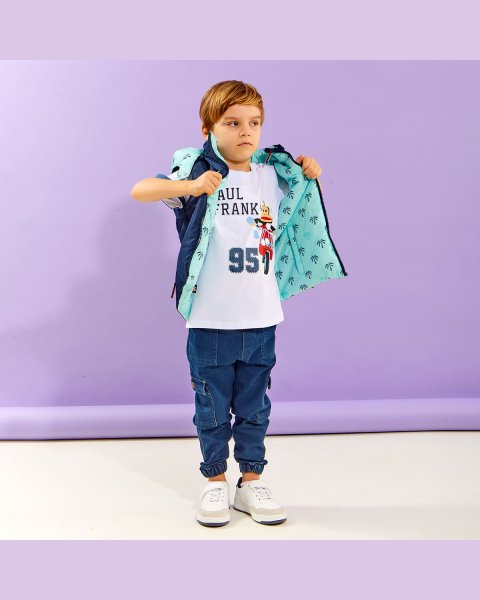 T-Shirt Paul Frank with embossed letters (12 months-5 years)