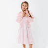 Dress with stripes (6-16 years)