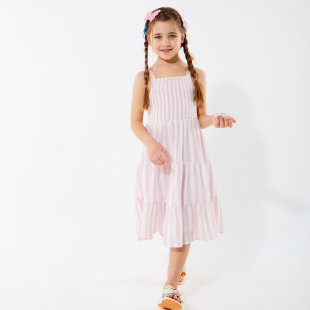 Dress with stripes (6-16 years)