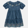 Φόρεμα τζιν με κεντήματα (12 μηνών-5 ετών)