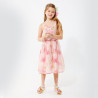 Dress with floral pattern (6-16 years)