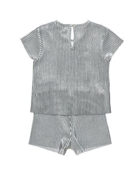 Overall washed in metallic colour (18 months-3 years)