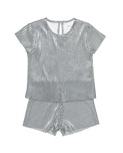 Overall washed in metallic colour (18 months-3 years)