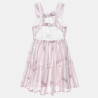 Dress with embroidery and open back (12 months-5 years)