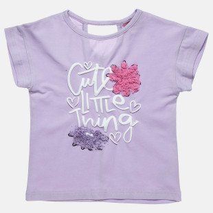 Top with embossed flowers (18 months-5 years)