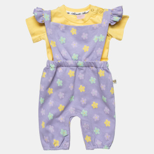 Overall with floral pattern (3-18 years)