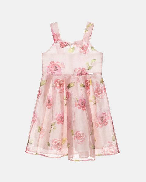 Dress with floral pattern (6-16 years)