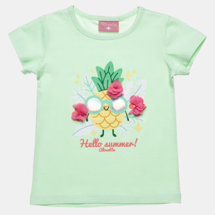 Top with embossed flowers (12 months-5 years)