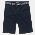 Shorts chinos with belt (6-16 years)