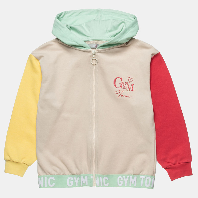 Hoodie Gym Tonic with embossed print (6-16 years)