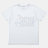 T-Shirt Snoopy with embossed lettering (6-12 years)