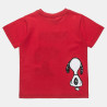 T-Shirt Snoopy with embossed print (12 months-5 years)