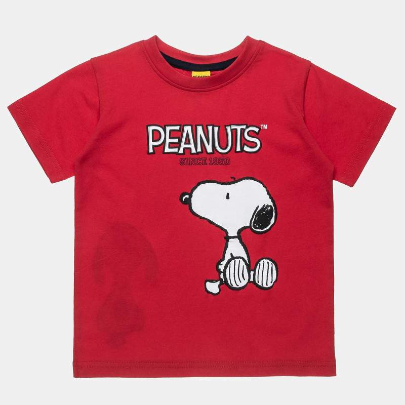 T-Shirt Snoopy with embossed print (12 months-5 years)