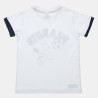 T-Shirt Snoopy with embossed print (12 months-5 years)