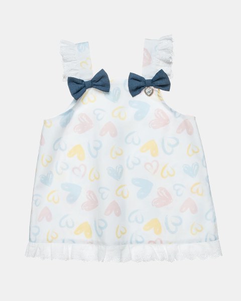 Set top witn embroidery with underwear (3-18 months)