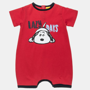 Babygrow Snoopy with embossed print (1-12 months)