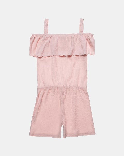 Playsuit with waffle texture (6-14 years)