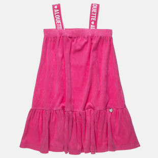 Φόρεμα με πετσετέ υφή (6-14 ετών)