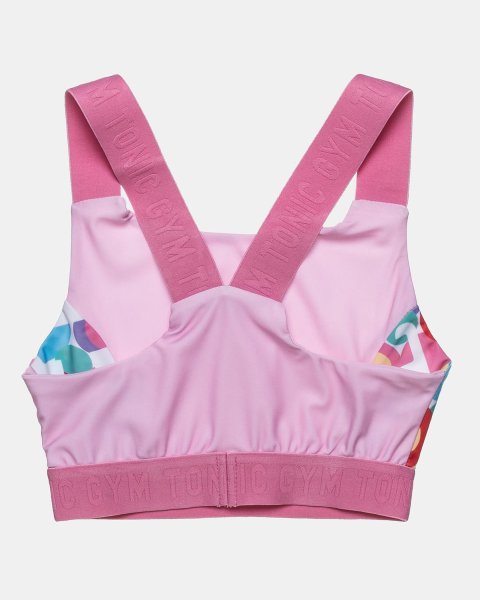 Σετ Gym Tonic με crop top χιαστή πλάτη (6-14 ετών)