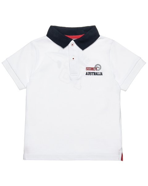 Blouse polo with print (9 months-5 years)